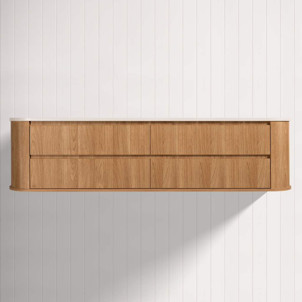 Kirra Vanity (1800mm) · 4 Drawer