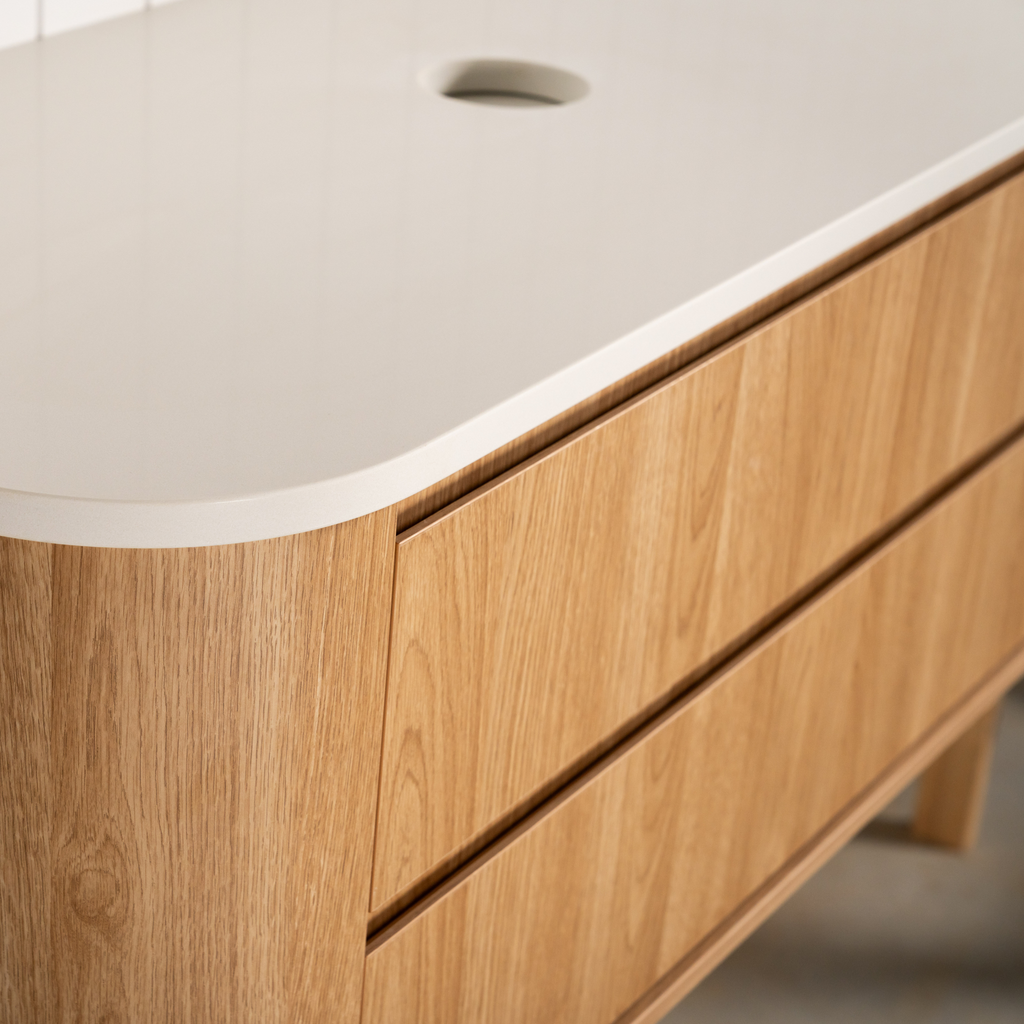 Kirra Vanity (900mm) · 2 Drawer