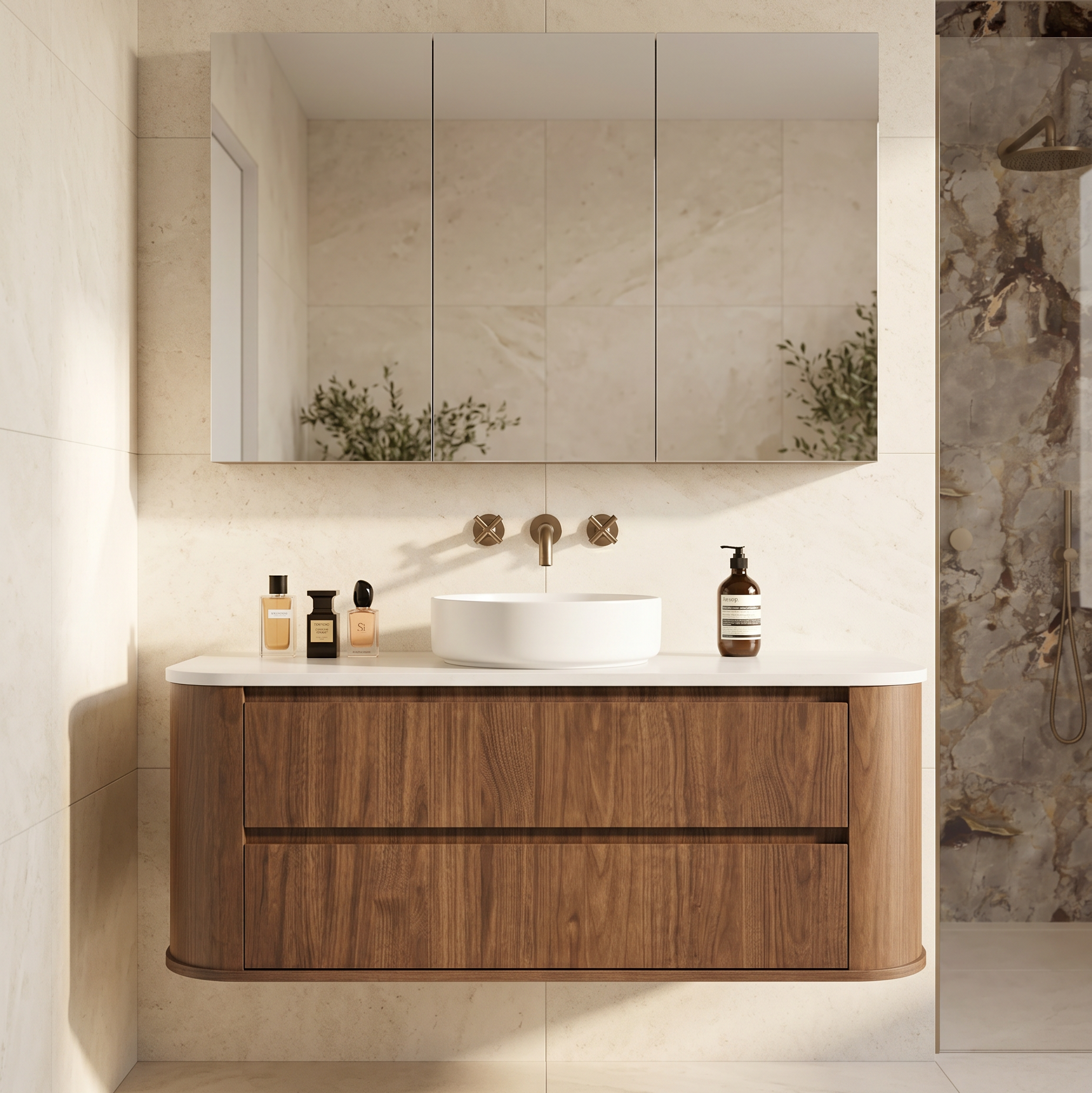 Kirra Vanity (1200mm) · 2 Drawer