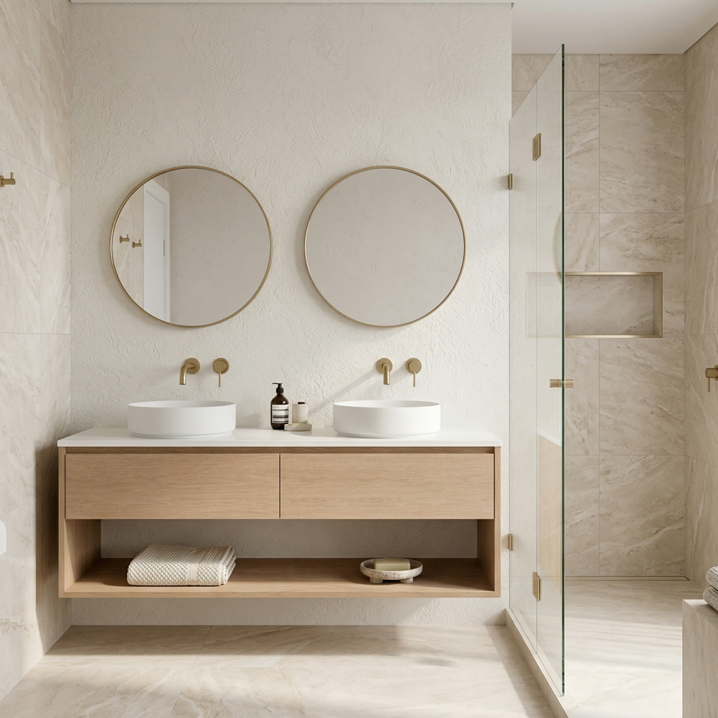 Bilinga Vanity (1500mm) · 2 Drawer