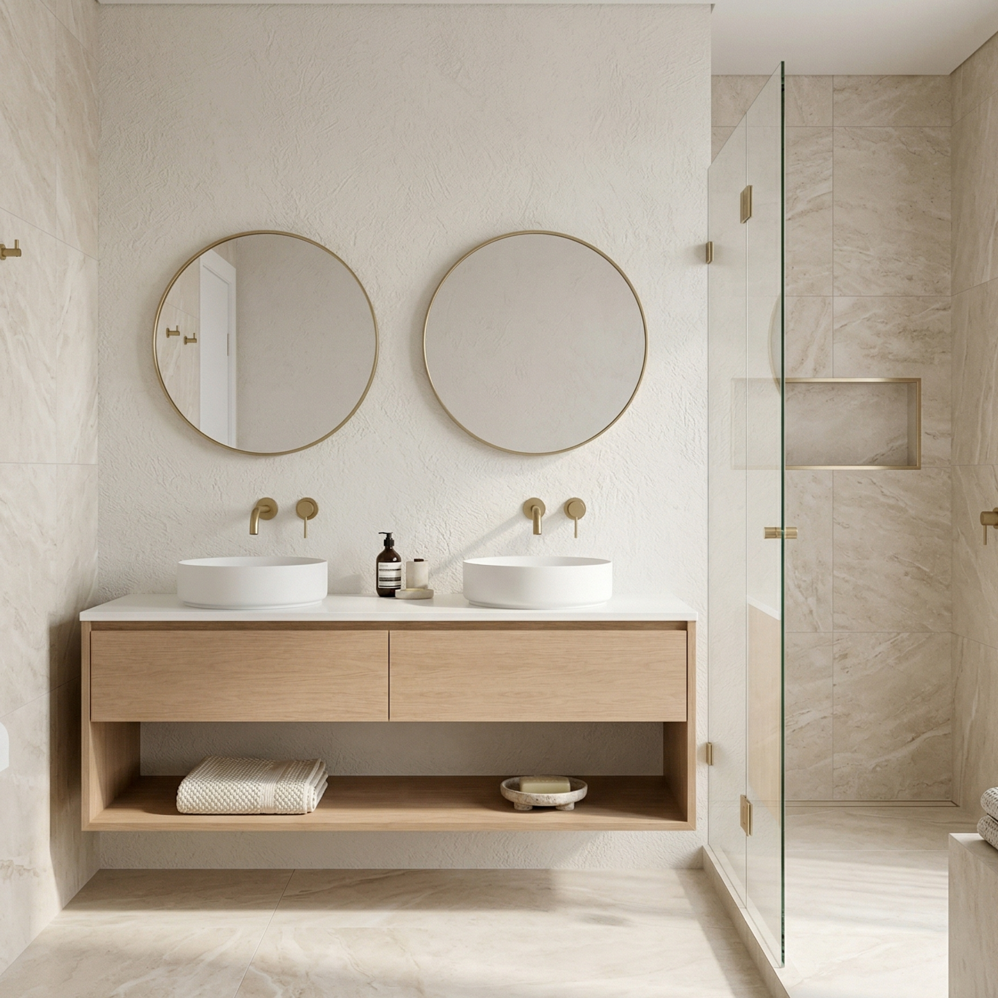 Bilinga Vanity (1500mm) · 2 Drawer