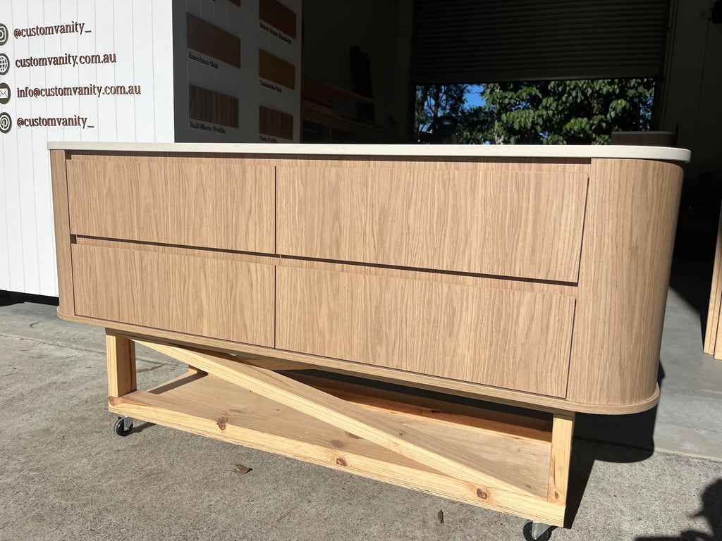 Kirra Vanity (1500mm) · 4 Drawer