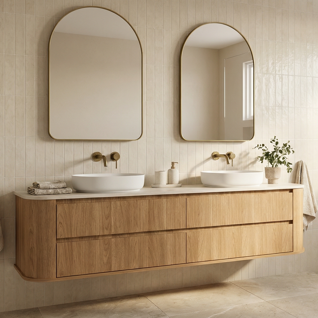 Kirra Vanity (1800mm) · 4 Drawer