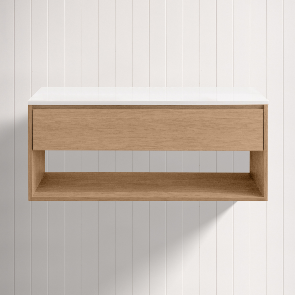 Bilinga Vanity (1200mm) · 1 Drawer