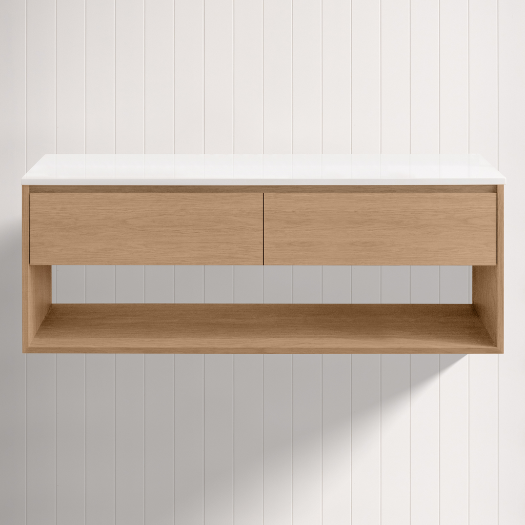 Bilinga Vanity (1500mm) · 2 Drawer