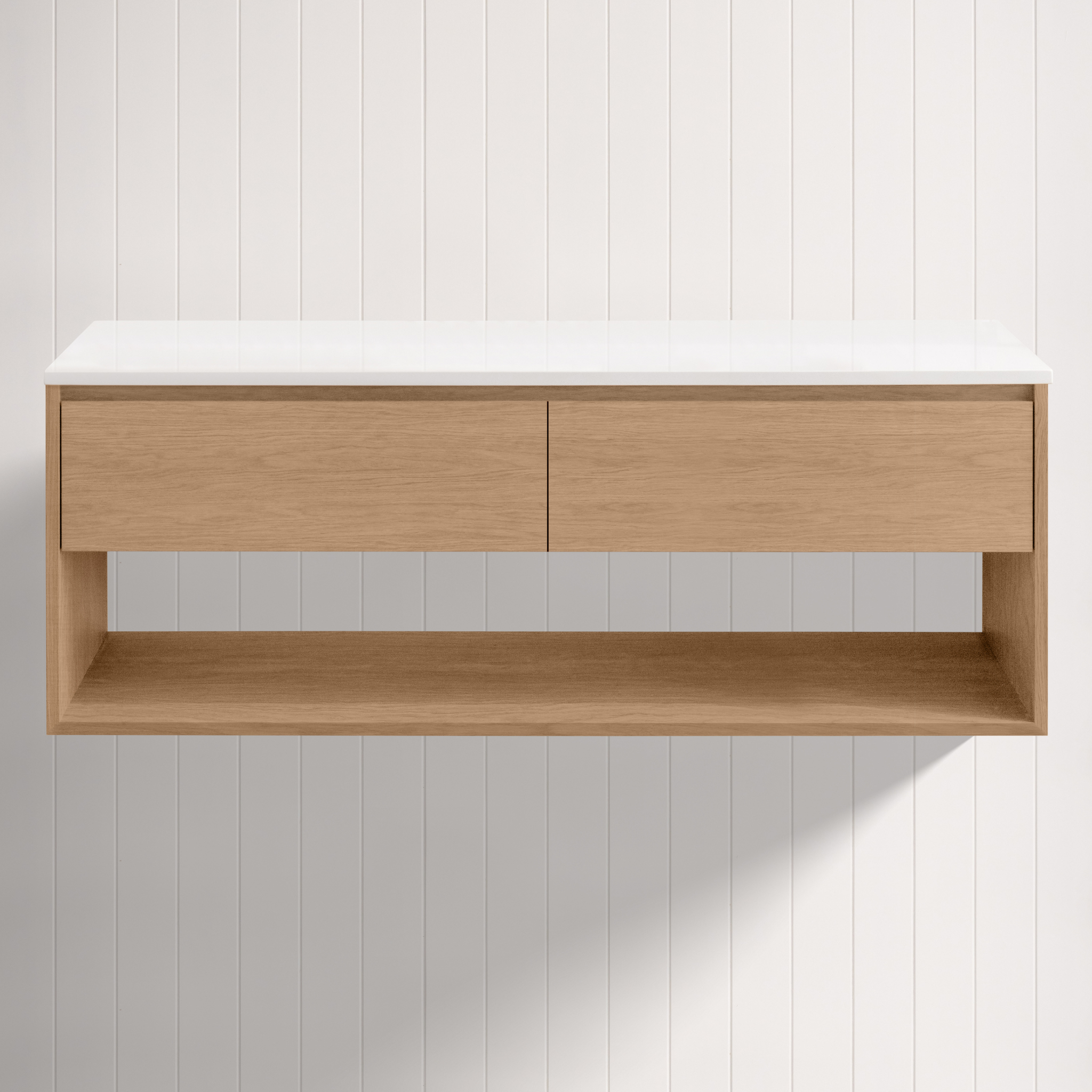 Bilinga Vanity (1500mm) · 2 Drawer