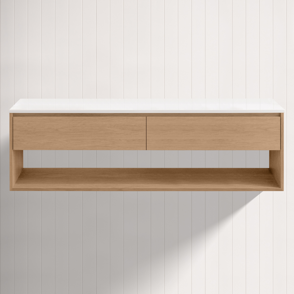 Bilinga Vanity (1800mm) · 2 Drawer