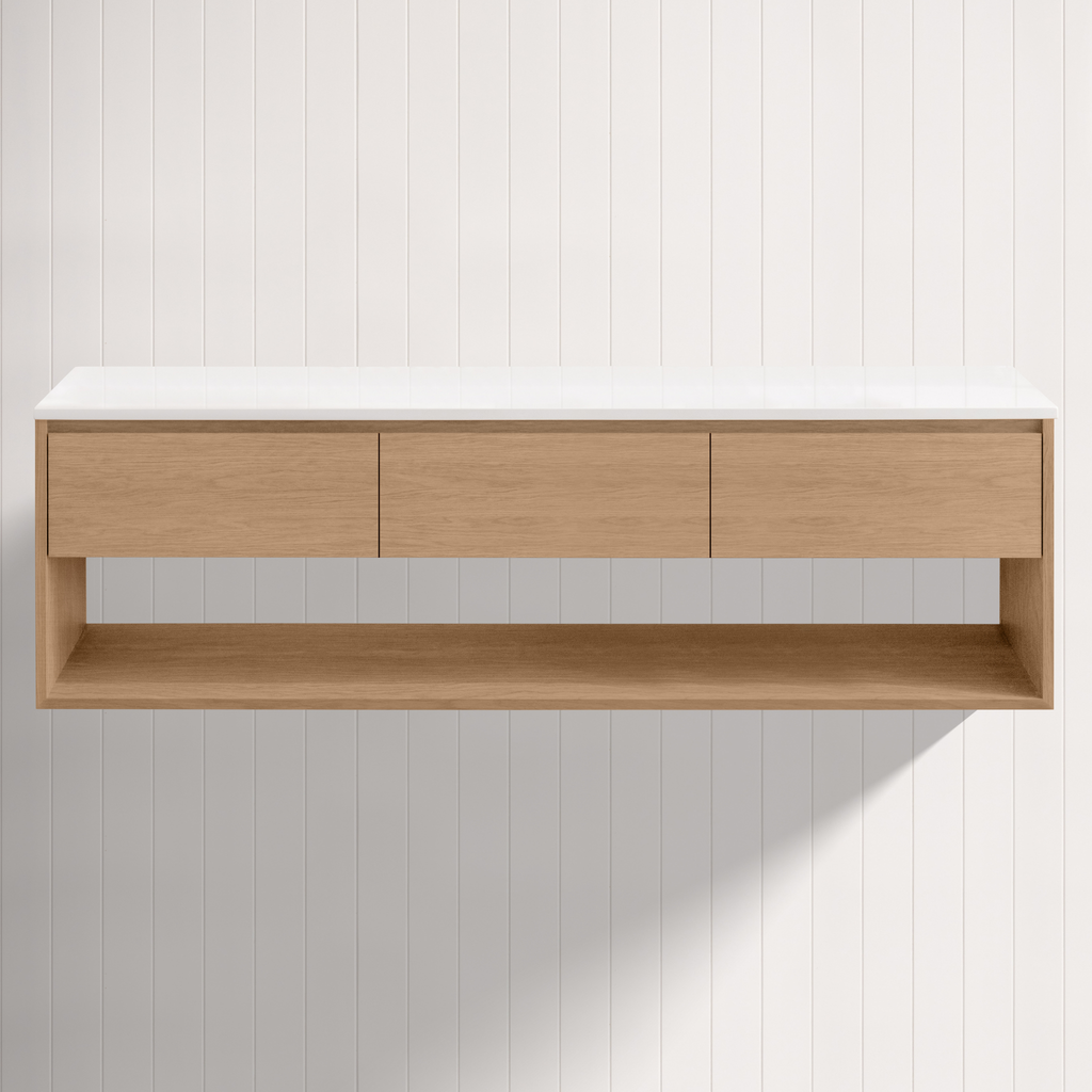 Bilinga Vanity (1800mm) · 3 Drawer