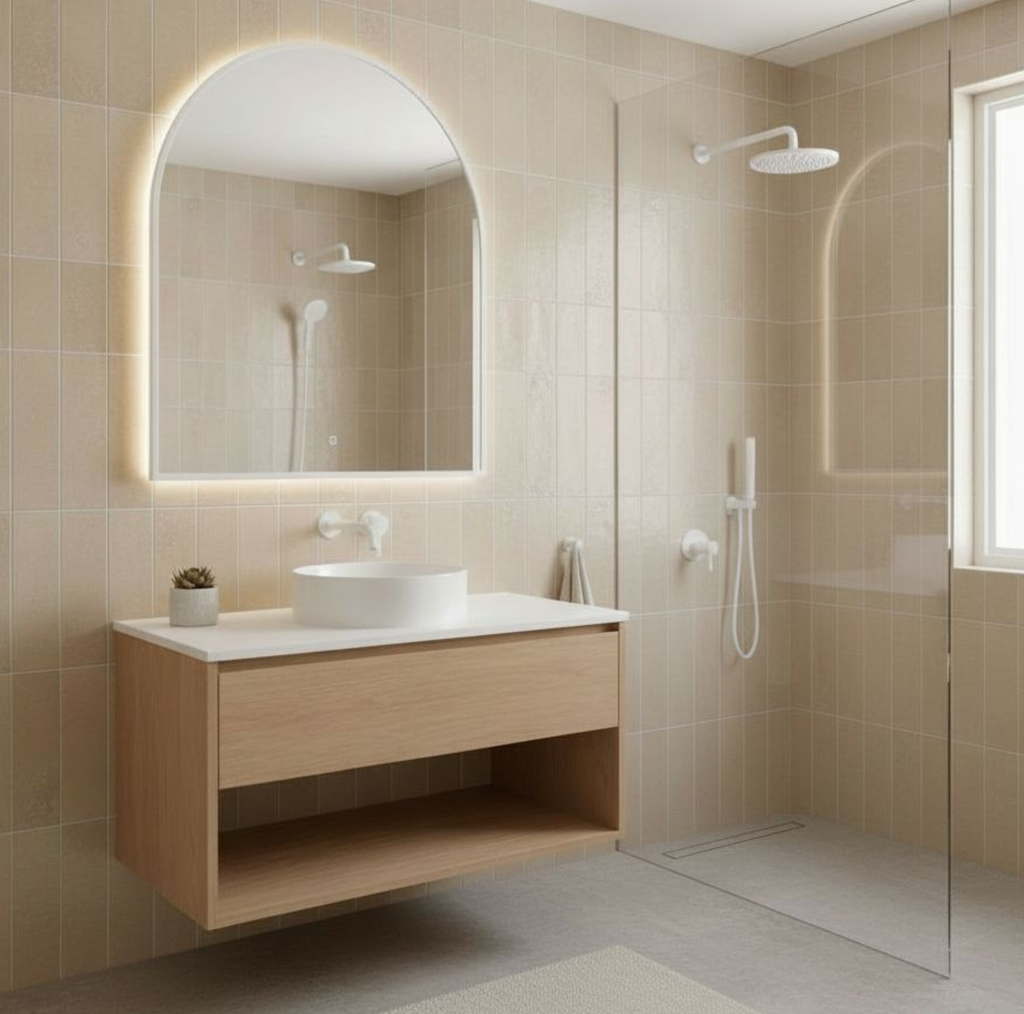 Bilinga Vanity (900mm) · 1 Drawer