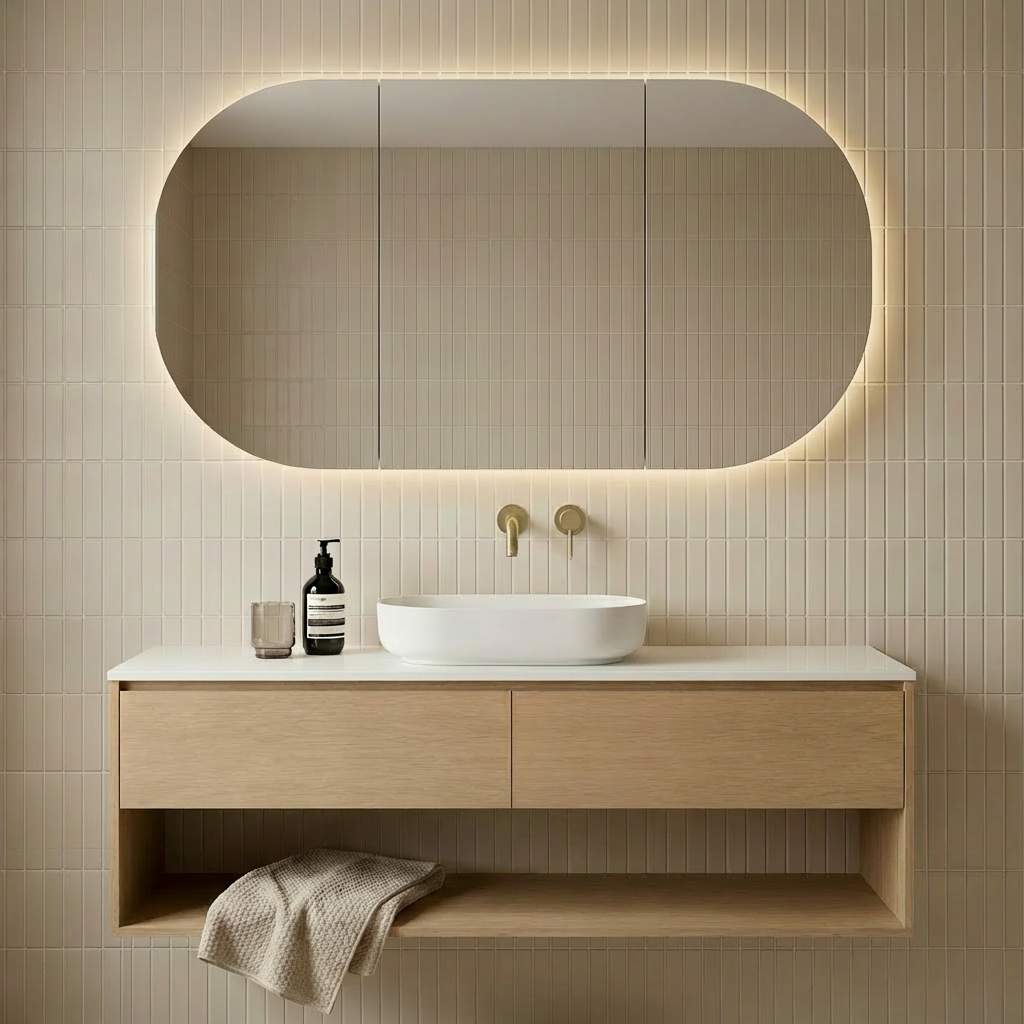 Bilinga Vanity (1500mm) · 2 Drawer