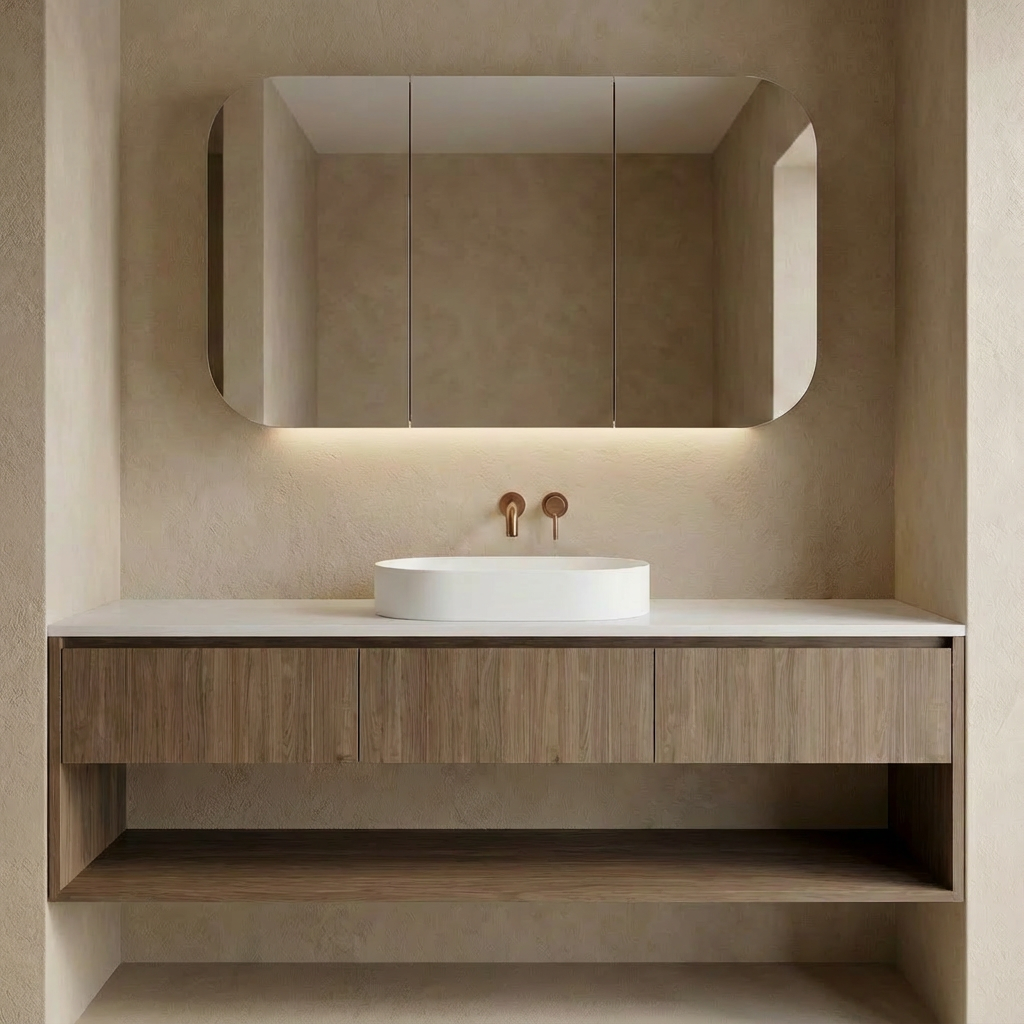 Bilinga Vanity (1800mm) · 3 Drawer