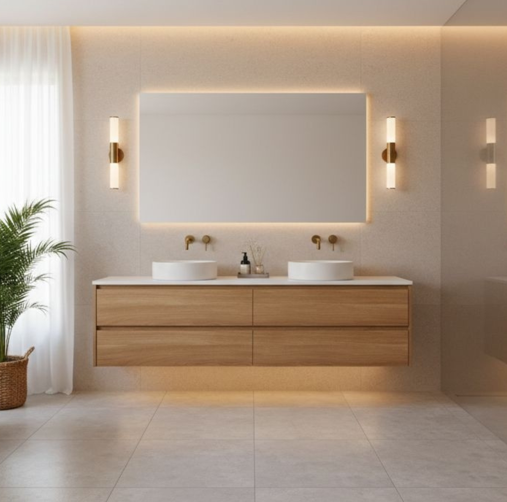 Valley Vanity (1800mm) · 4 Drawer